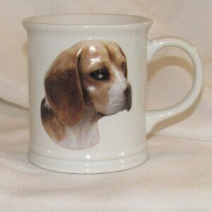 Xpres Best Friends White 3D Beagle Mug 2009 Barbara Augello